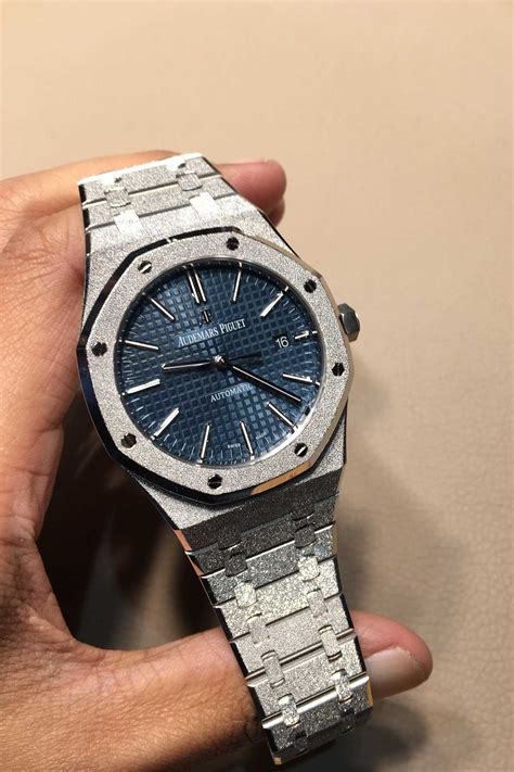 audemars piguet royal oak frosted gold limited edition|ap royal oak 41mm price.